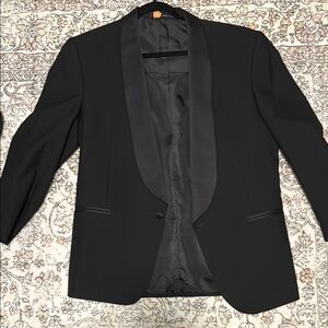 Pierre Balmain Black Tuxedo Classic Formal Wear